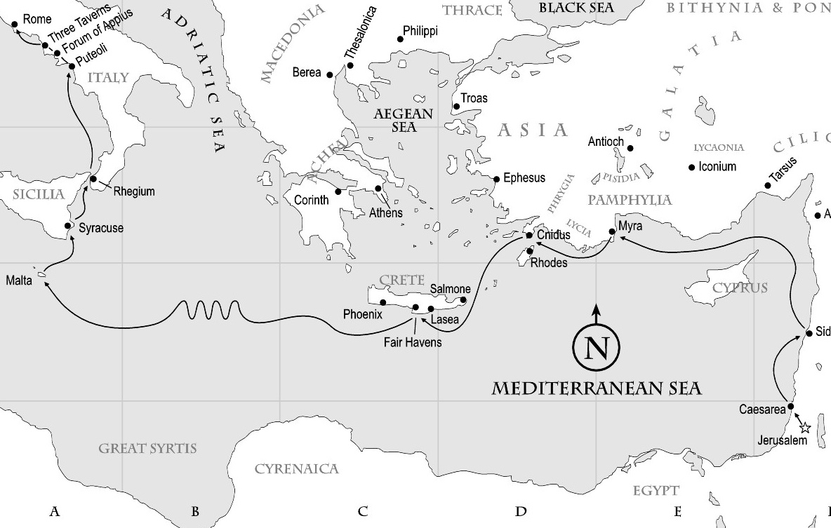 Navigating the New Testament: Mapping the Journeys of the Apostles hero image