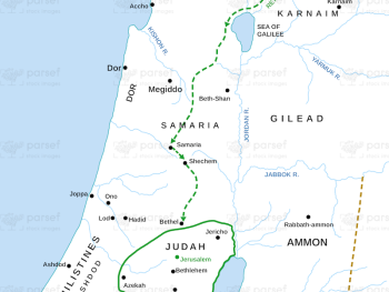 Ezra’s Journey to Restore Jerusalem Map image