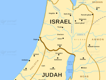 Israel in the New Testament Bible Map | Free Bible Maps