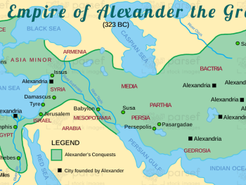 The Empire of Alexander the Great image